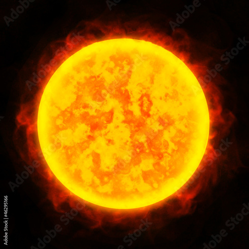 Sun star illustration