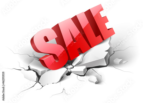 fallen sale icon