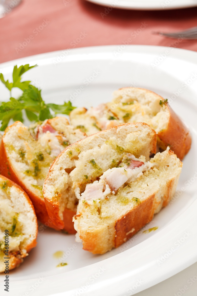 sandwich with chicken sandwich with chicken