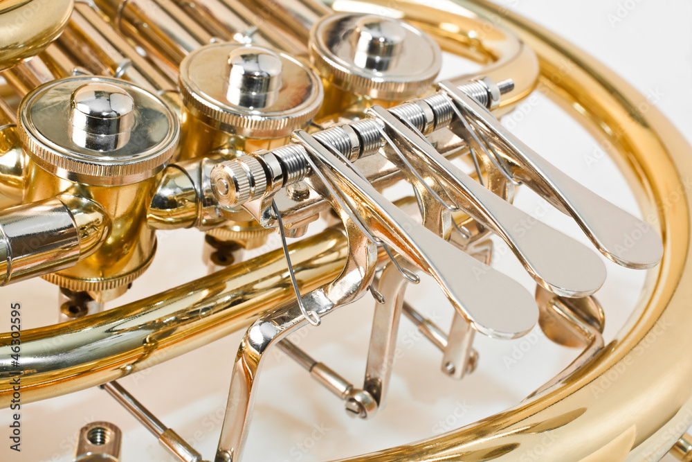 Obraz premium French horn closeup