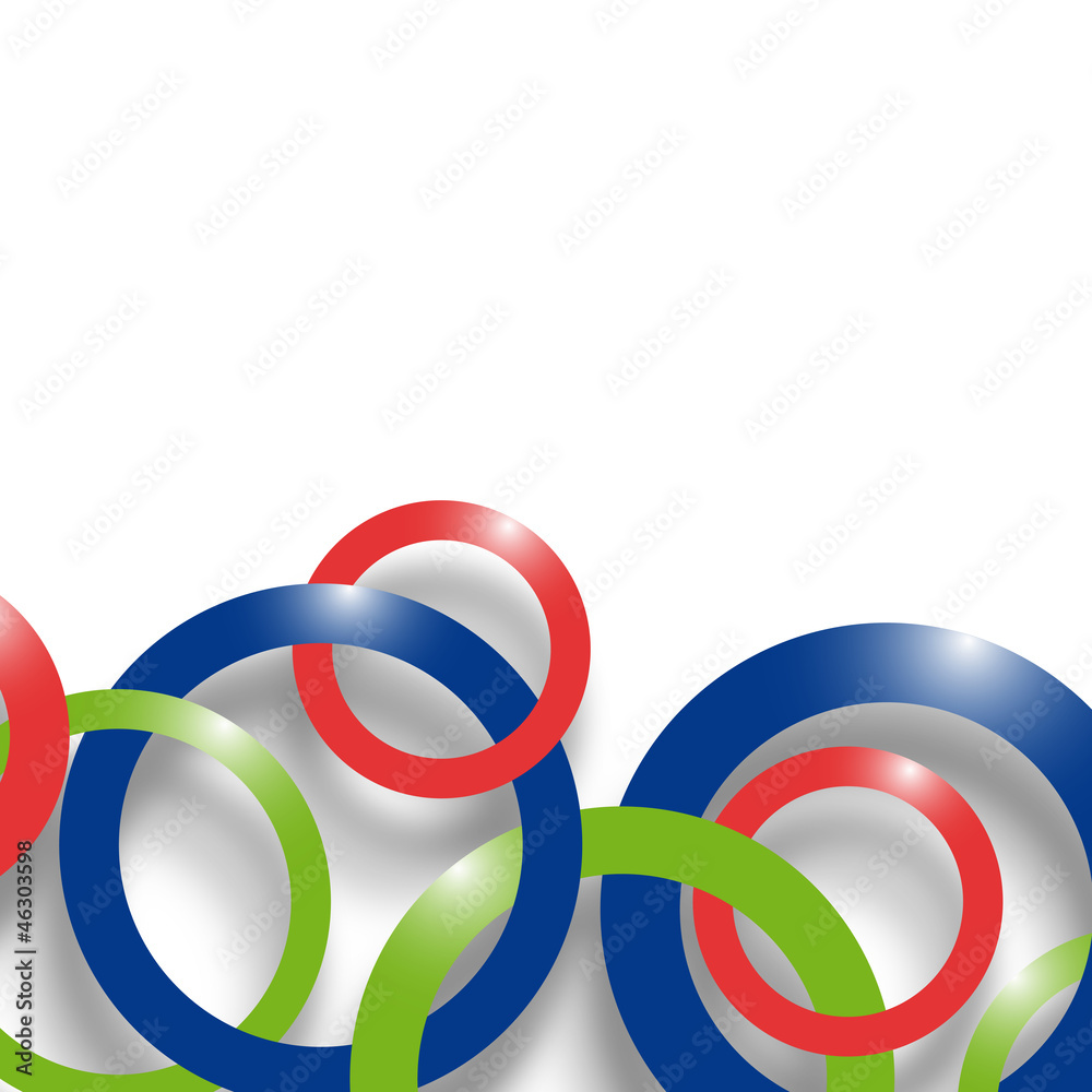 Vector circles background