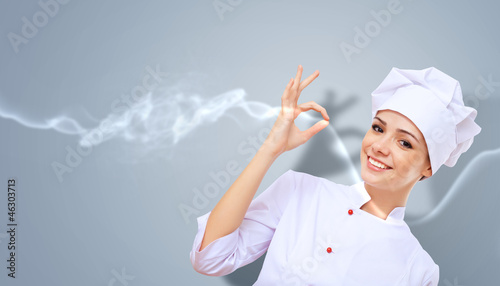 Portrait of a cook
