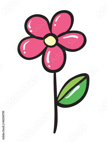 Fototapeta Naklejka Na Ścianę i Meble -  a pink flower