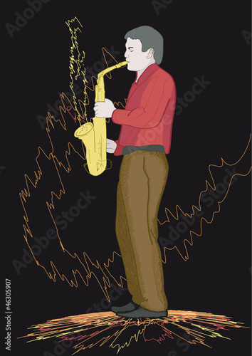 саксофон