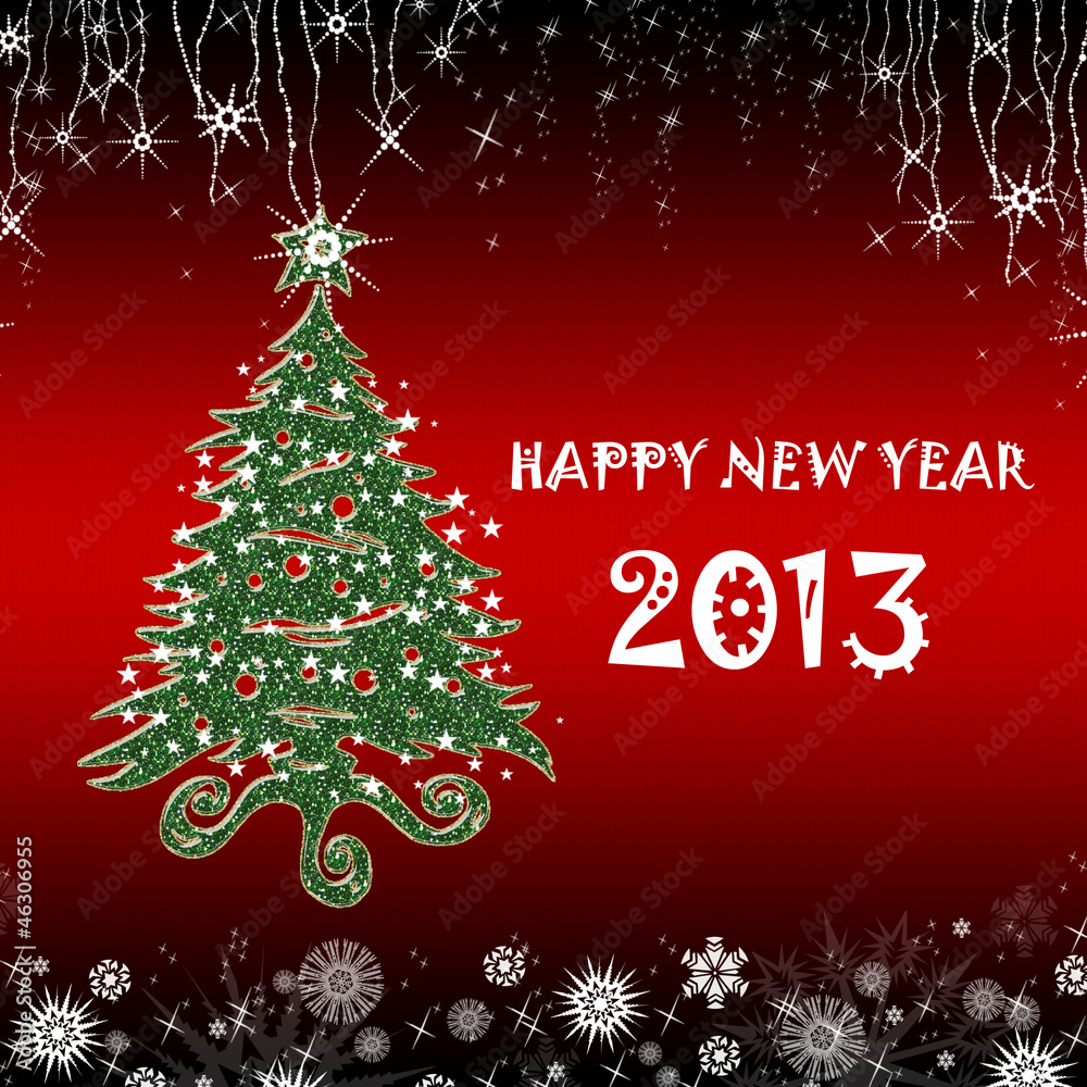 New Year and Christmas.Новогодняя открытка New Year and Christmas.Новогодняя открытка