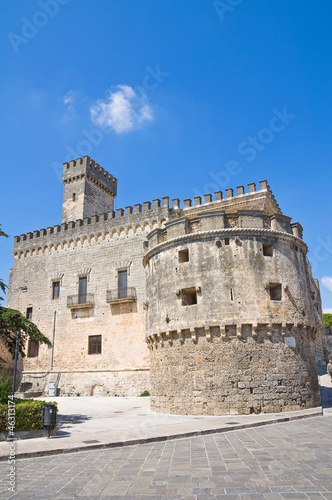Acquaviva castle. Nard  . Puglia. Italy.