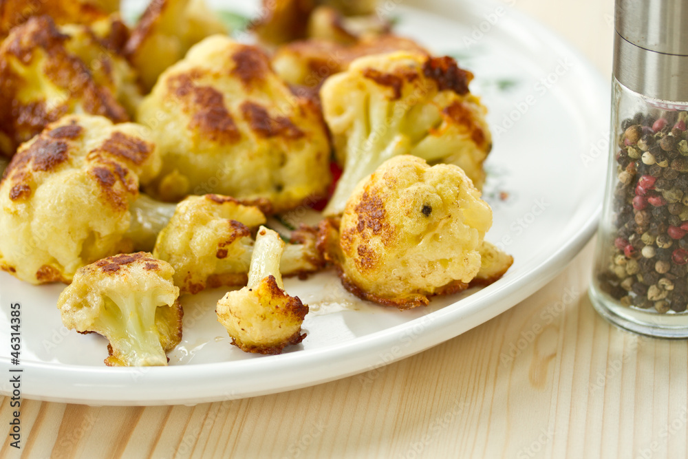 fried cauliflower fried cauliflower