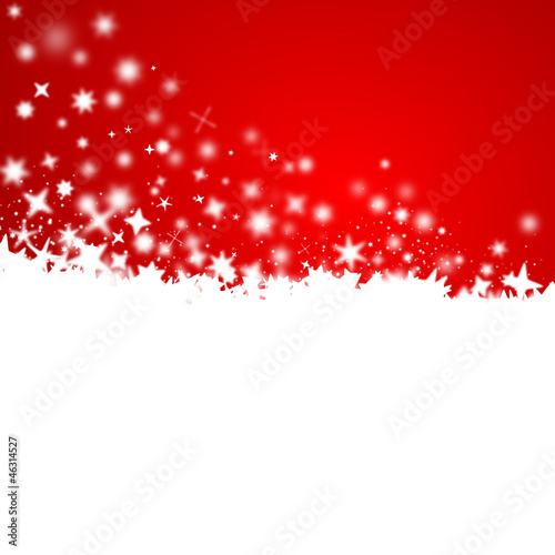 Weihnachtszeit, Schnee, Vektor