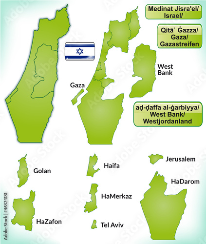 Israel, Westjordanland und Gaza 