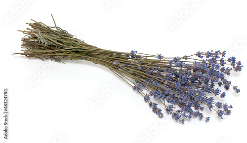 Fototapeta Naklejka Na Ścianę i Meble -  dried lavender isolated  on white background