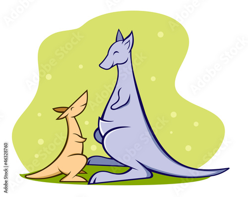 Kangaroo Family