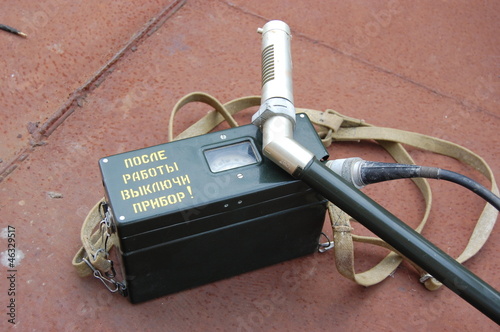 Old Soviet military radiometer.Produced 1959