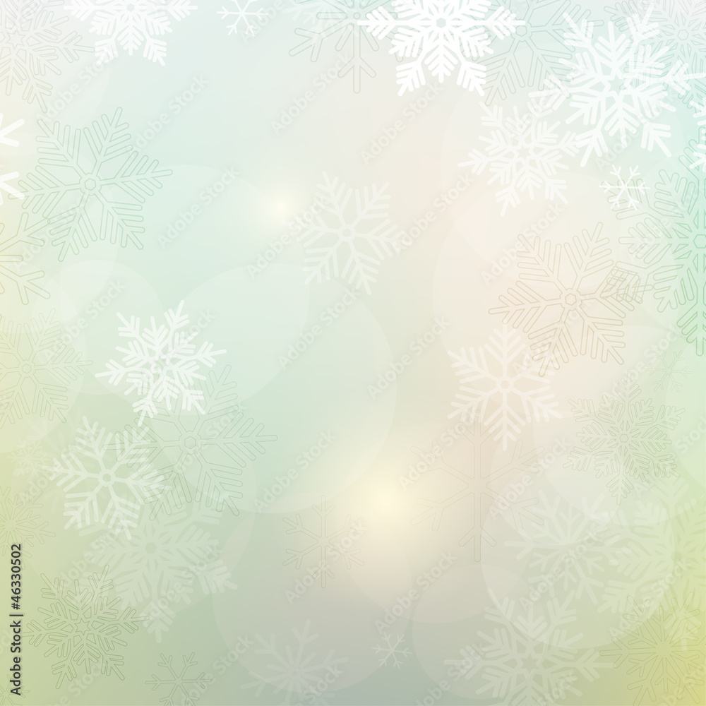Light winter background with silhouette of branch with birds Light winter background with silhouette of branch with birds