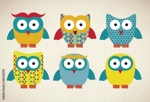 Wallpaper Mural birds icons Torontodigital.ca