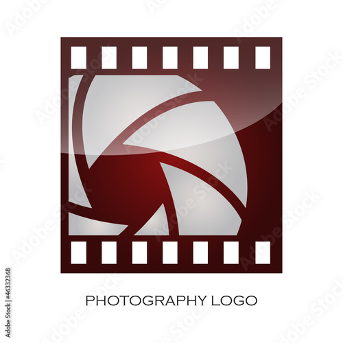 Photography company logo #Vector