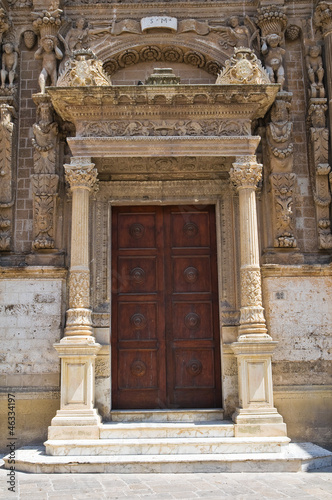 Church of St. Domenico. Nardò. Puglia. Italy.