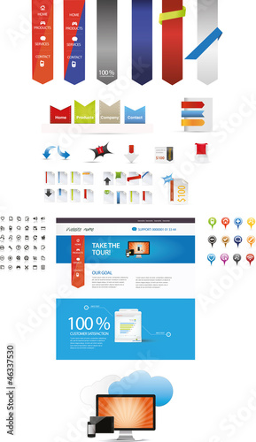 Web graphic collection - startup graphics