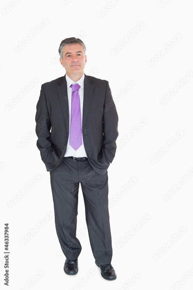 Businessman standing Businessman standing