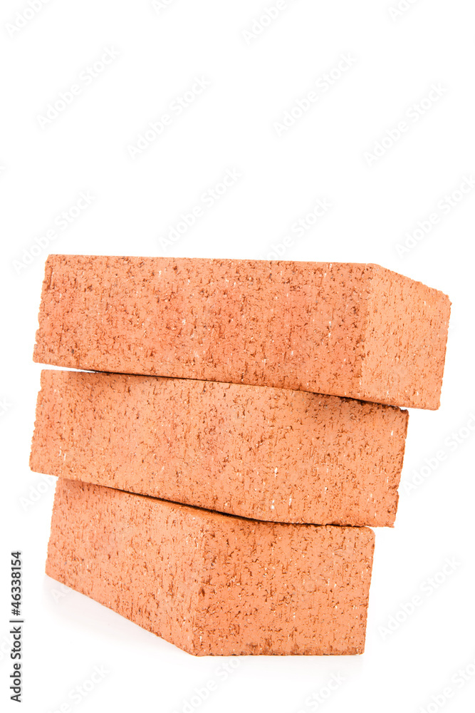 Stack of bricks falling down Stack of bricks falling down