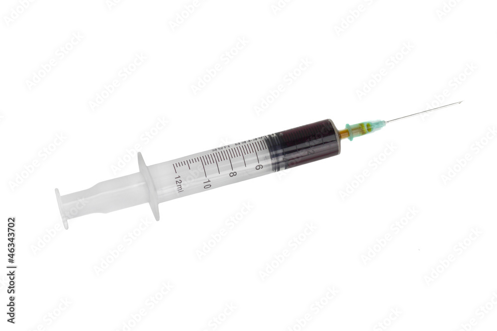 Fototapeta premium Syringe isolated