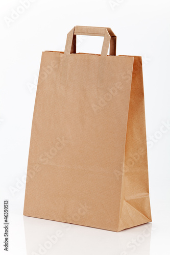 One paper shopping bag