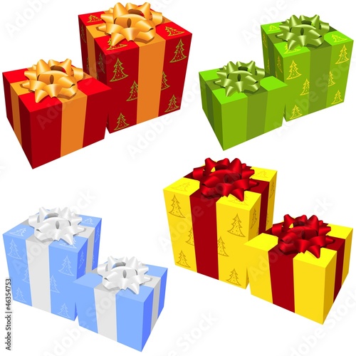 Gift Boxes - colorful set