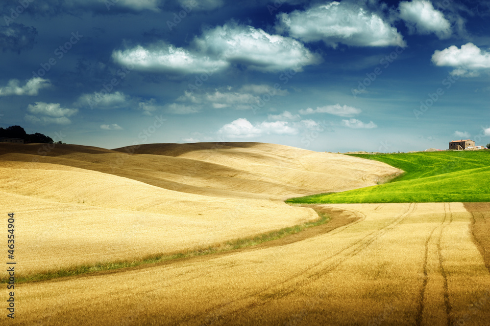 Fototapeta premium Tuscany hills, Italy