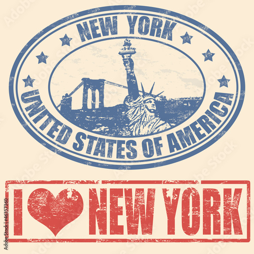 New York stamps