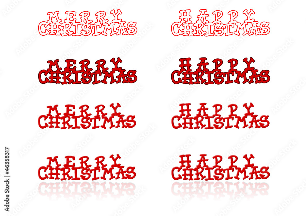 Weihnachtsgrüße als Schriftzug mit roter Farbe Weihnachtsgrüße als Schriftzug mit roter Farbe
