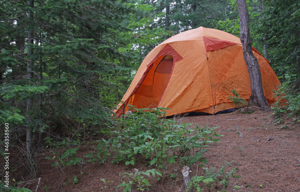 Algonquin Orange Tent