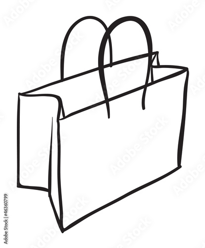 a bag sketch