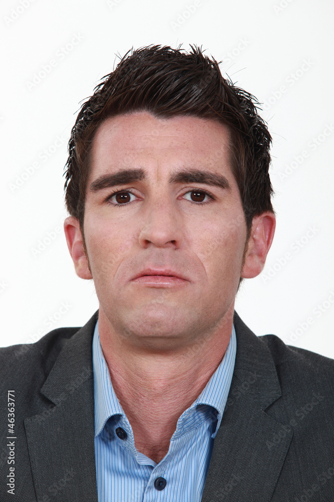 closeup portrait of man in his thirties closeup portrait of man in his thirties