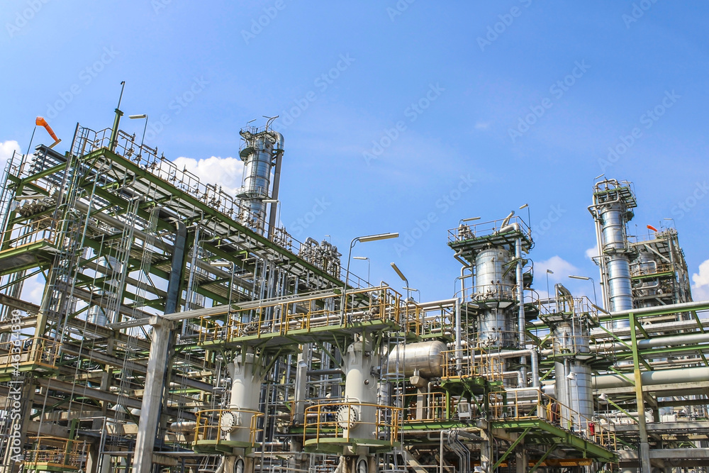 structure of Oil and chemical factory