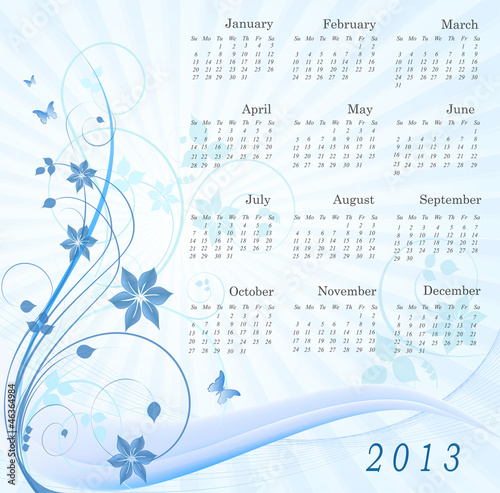 Calendar 2013