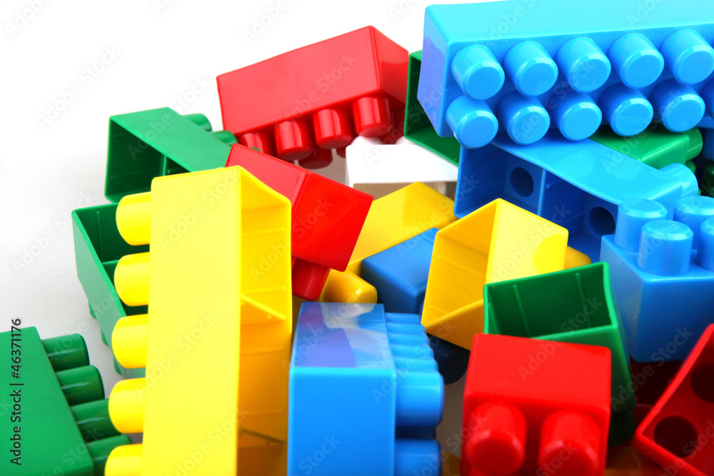 Obraz premium block building 