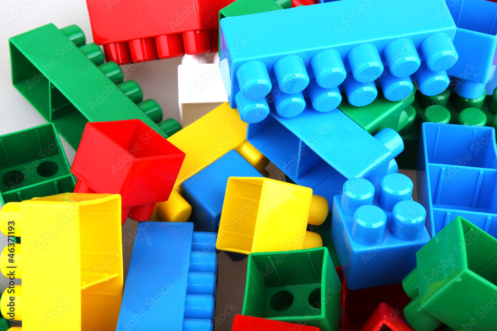 Fototapeta premium block building 