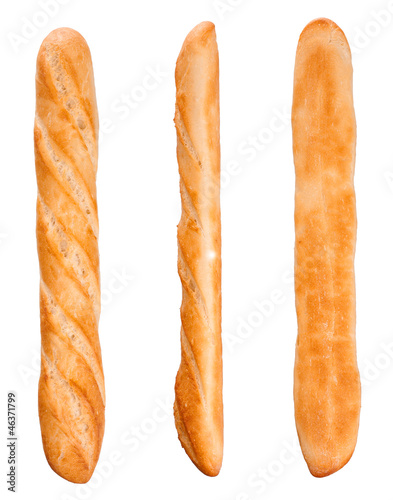 Baguette from three sides