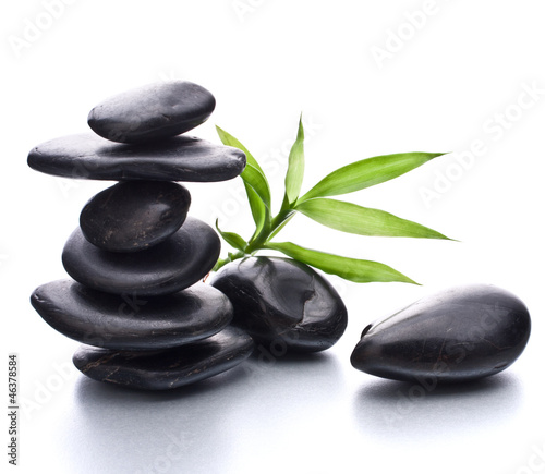 Zen pebbles balance. Spa and healthcare concept.