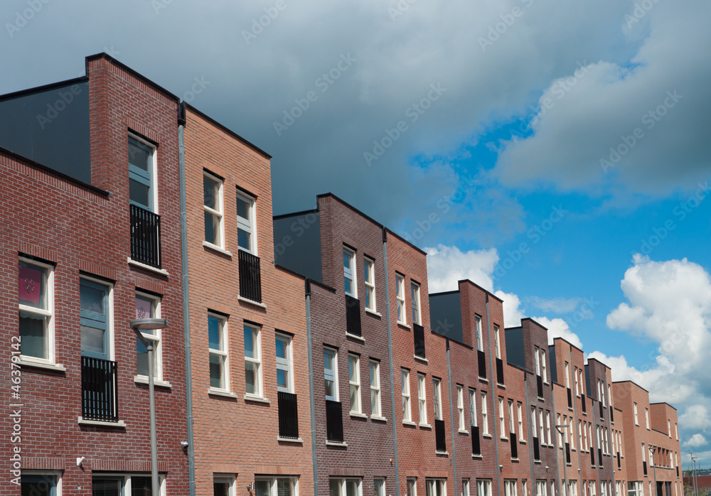 Fototapeta premium town houses
