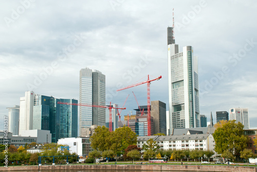 Skyline Bankenviertel Frankfurt am Main © mojolo