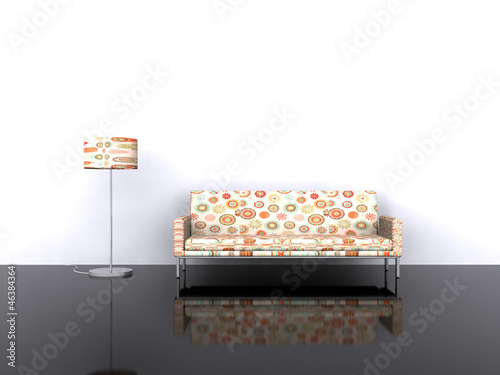 Living room - vintage environment photo
