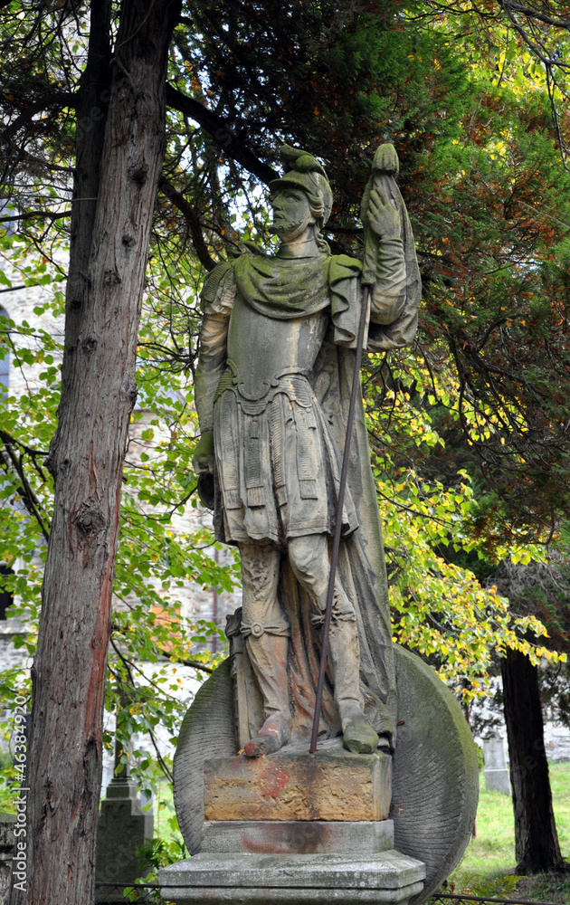 statue in a cemetery, the Czech Republic