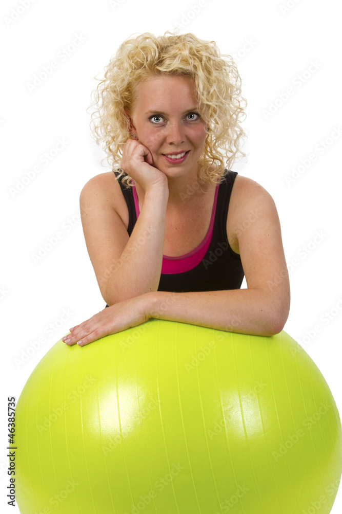 Sportliche june Frau