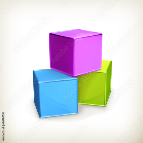 Toy cubes