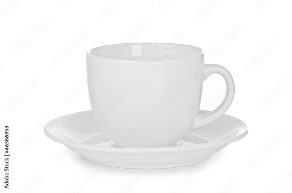 White cup