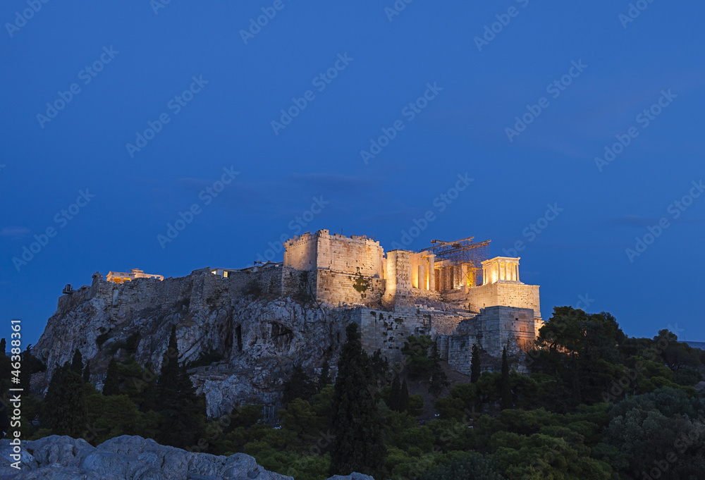 Acropolis in Athens,Greece