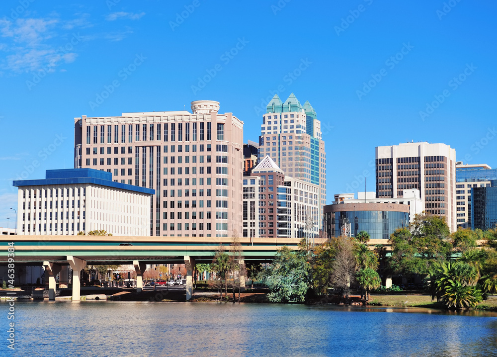 Fototapeta premium Orlando Lake Lucerne