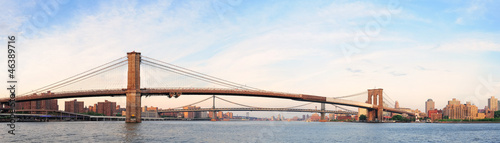 Brooklyn Bridge panorama #46389716