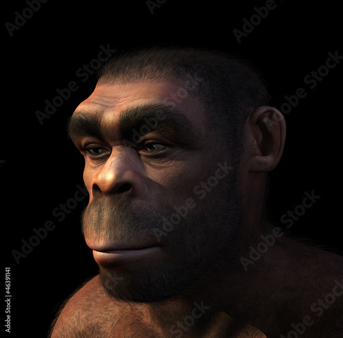 Принти на полотні Homo Erectus Portrait
