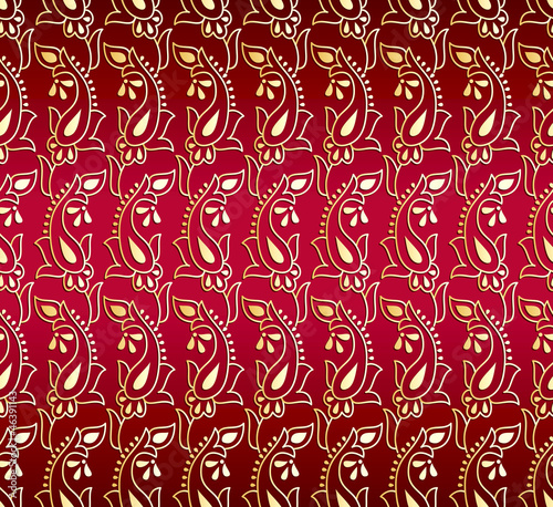 Background with paisley